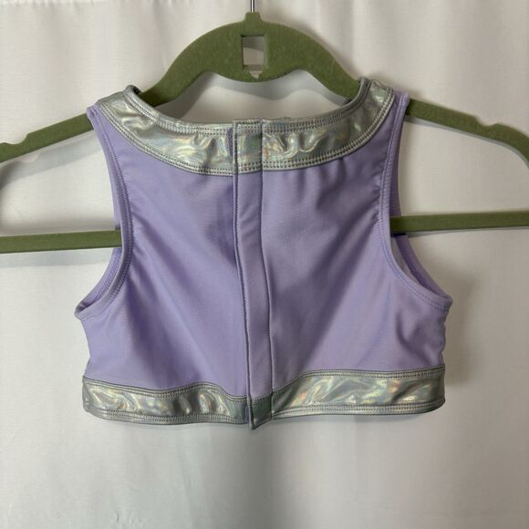 Disney Store Girls Med / 8 Ariel Little Mermaid Deluxe Adaptive 3 Piece Swim Set - Picture 5 of 16